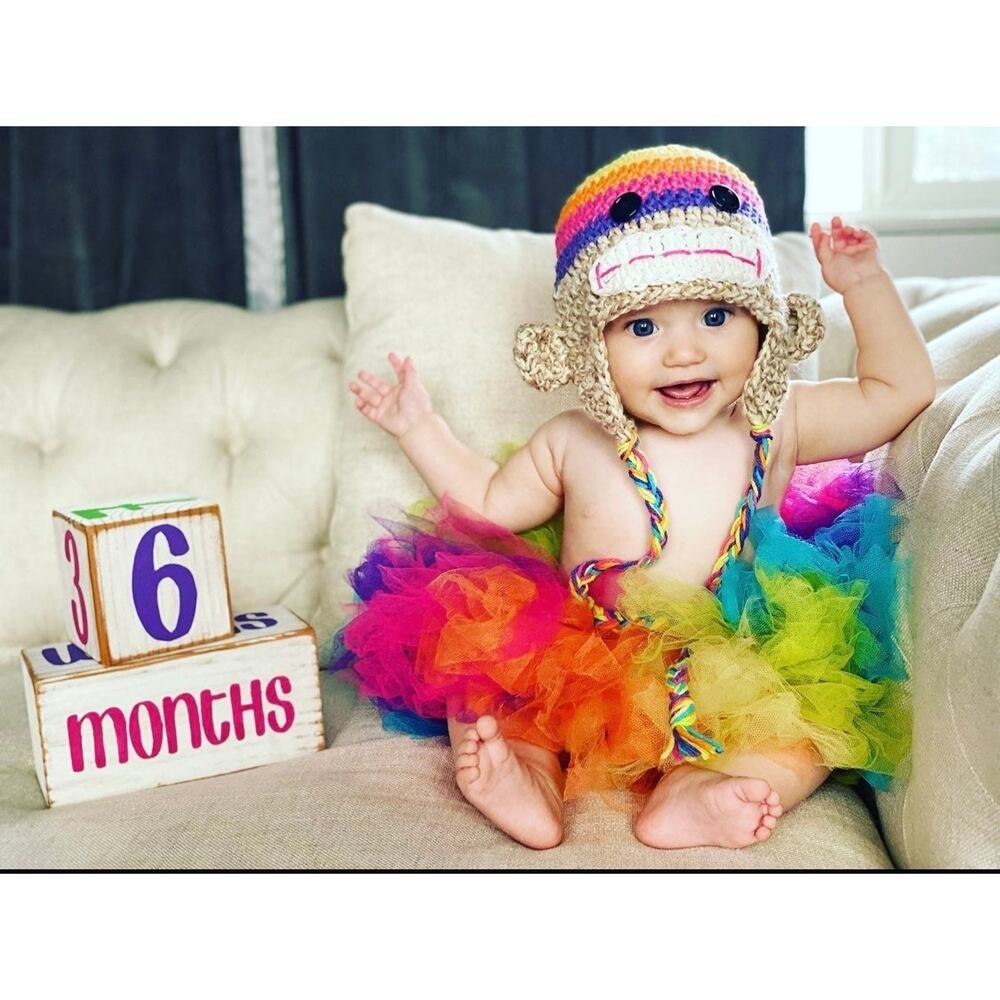 Milestone Age Blocks & Birthday Tutu Set 6-24 Lot